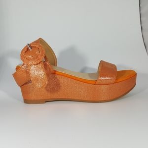 NR Rapisardi Two Band Wedge Sandal
